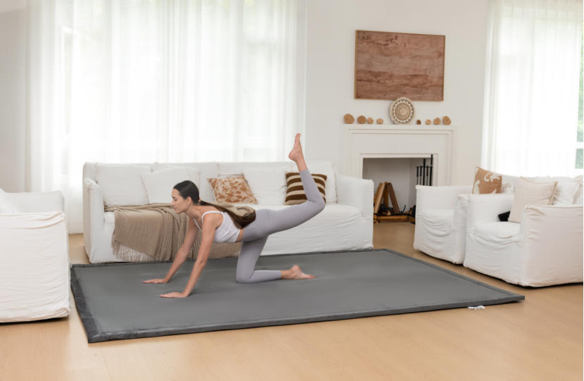 Premium 35mm 40D Slow-Rebound Foam Mats | Ideal for Home Yoga, Fitness & Body Recovery