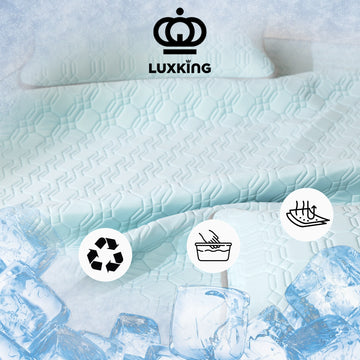 LuxKing® Cooling Bed Sheet and Pillow Cases