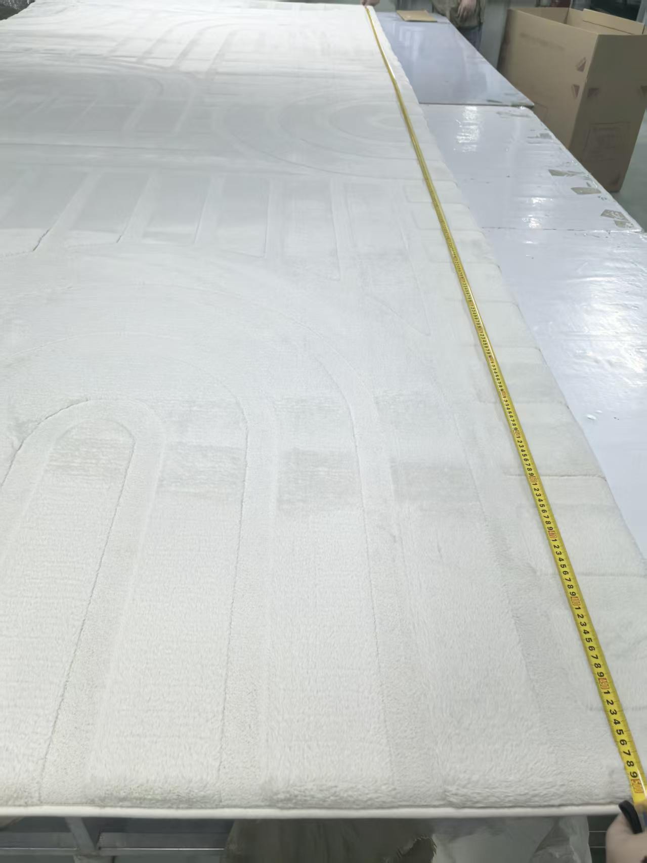 5m length of LuxKing 3D Faux Fur Cloud Mat