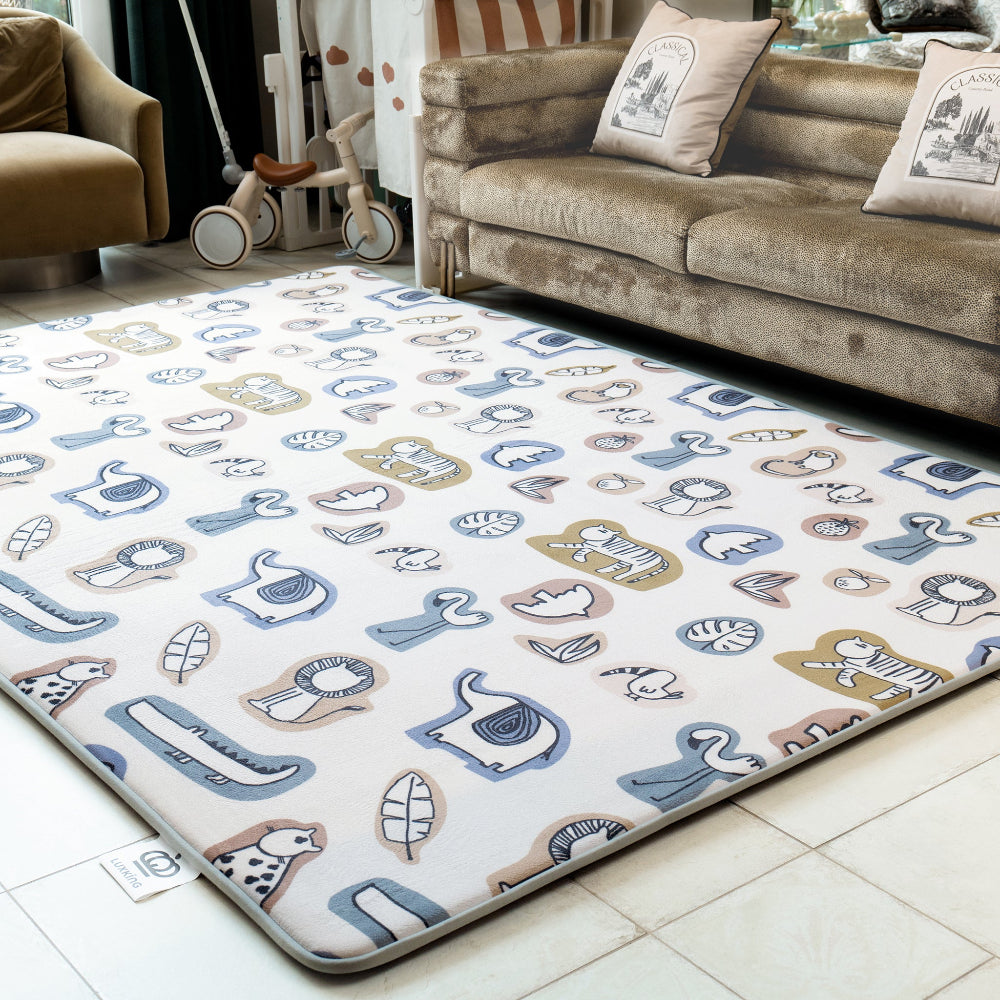 LuxKing Cloud Mat Mixed Animal Pattern Main Picture