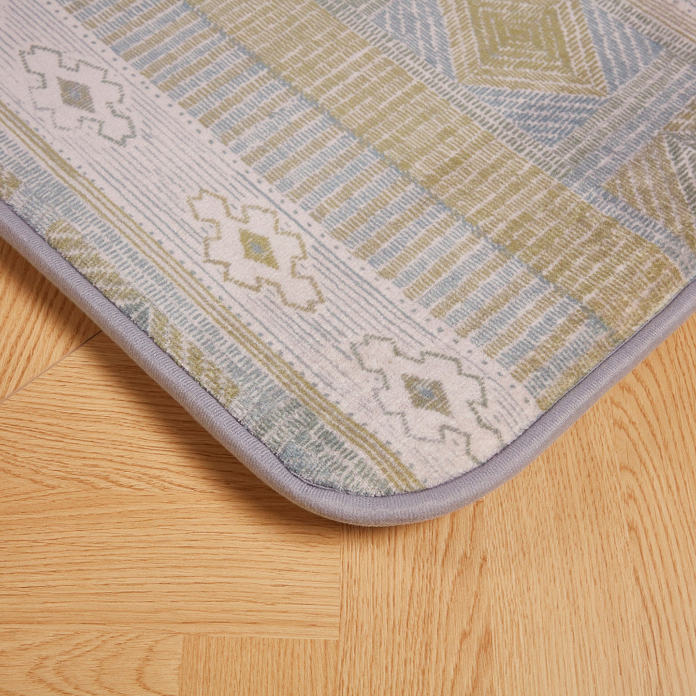 LuxKing® Cloud Mat Desinger Print | Spanish Dark (Soft Touch Sensory Tatami Rug)