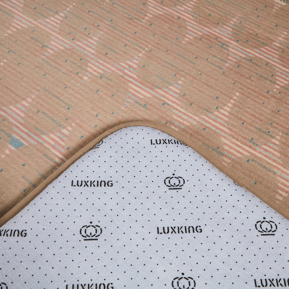 LuxKing® Cloud Mat Desinger Print | Spanish Yellow (Soft Touch Sensory Tatami Rug)