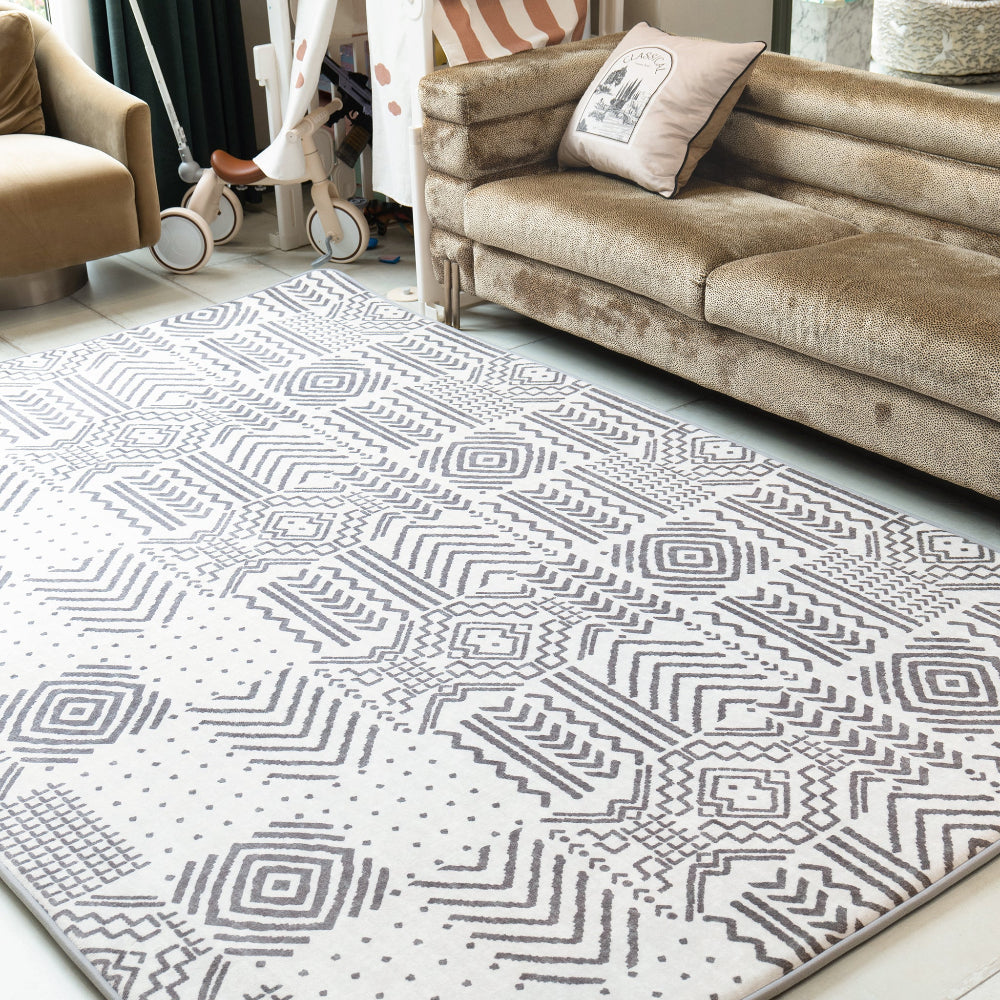 LuxKing Cloud Mat UK BW Pattern Main Picture