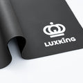 Black mat with Luxking logo on a white background