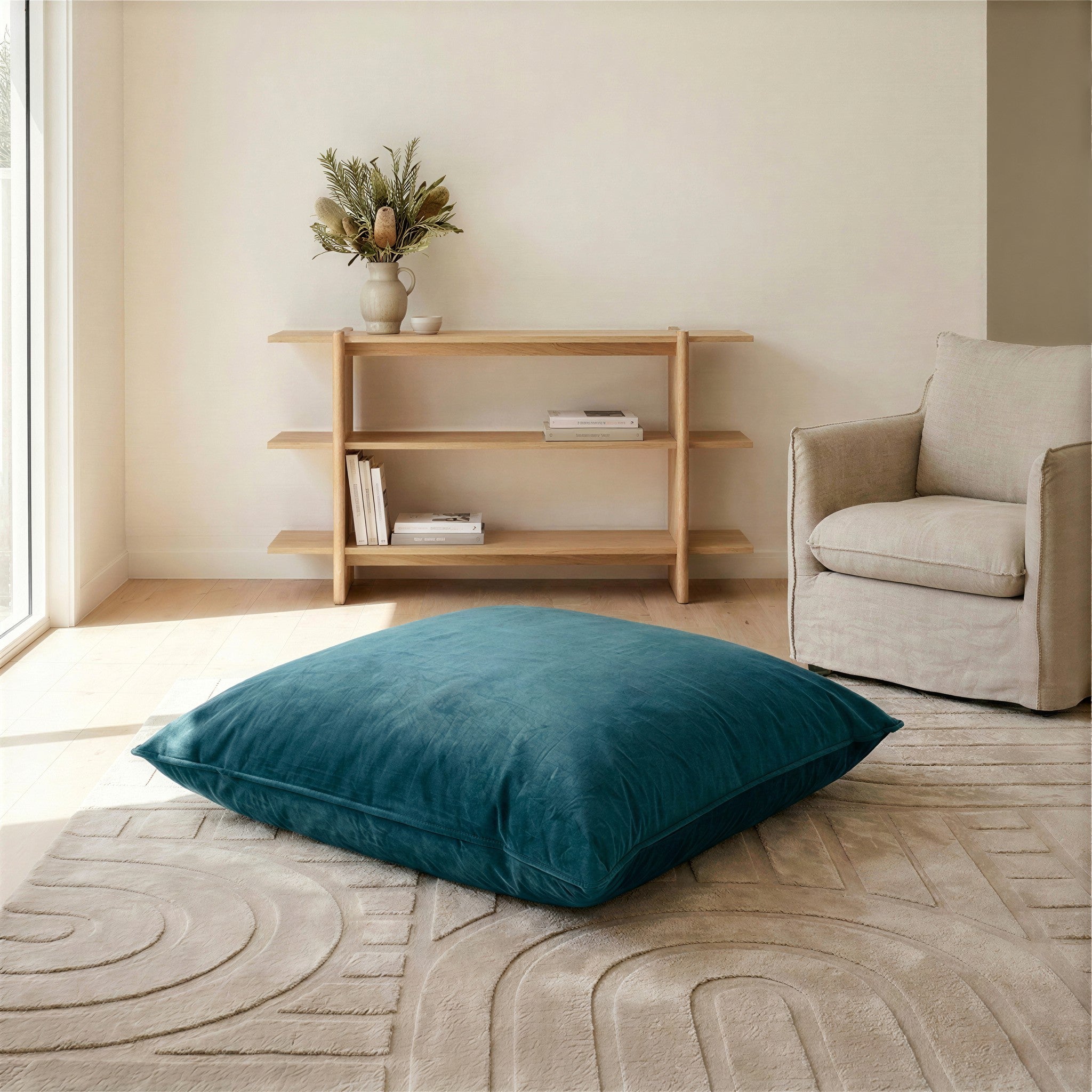 LuxKing_Mega_Cloud_Pillow Dark Blue