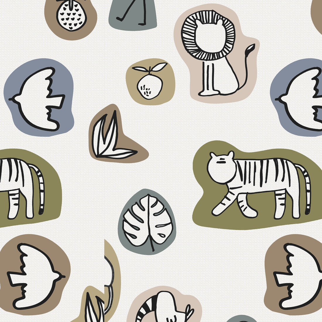 LuxKing Cloud Mat Mixed Animal Pattern Main Picture