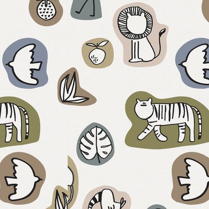 LuxKing Cloud Mat Cartoon Animals Pattern