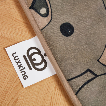 LuxKing® Cloud Mat Designer Print | Cartoon Bears (Soft Touch Sensory Tatami Rug)