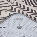 LuxKing® Cloud Mat Desinger Print |  UK Black & White 2 (Soft Touch Sensory Tatami Rug)