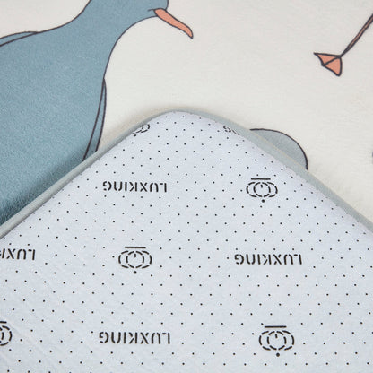 LuxKing® Cloud Mat Designer Print | Cartoon Seagulls (Soft Touch Sensory Tatami Rug)
