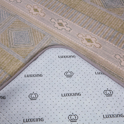 LuxKing® Cloud Mat Desinger Print | Spanish Dark (Soft Touch Sensory Tatami Rug)