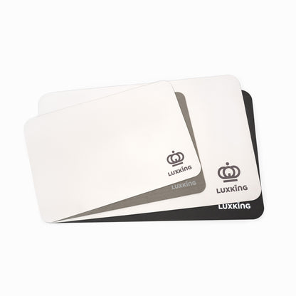 White card with Luxking logo on a white background