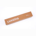 Brown box with 'Luxking' branding on a white background