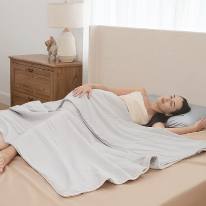 Cooling Bed Sheet (King) and Chill Blanket (2mx2.3m)